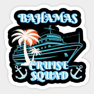 Family Cruise The Bahamas Sticker